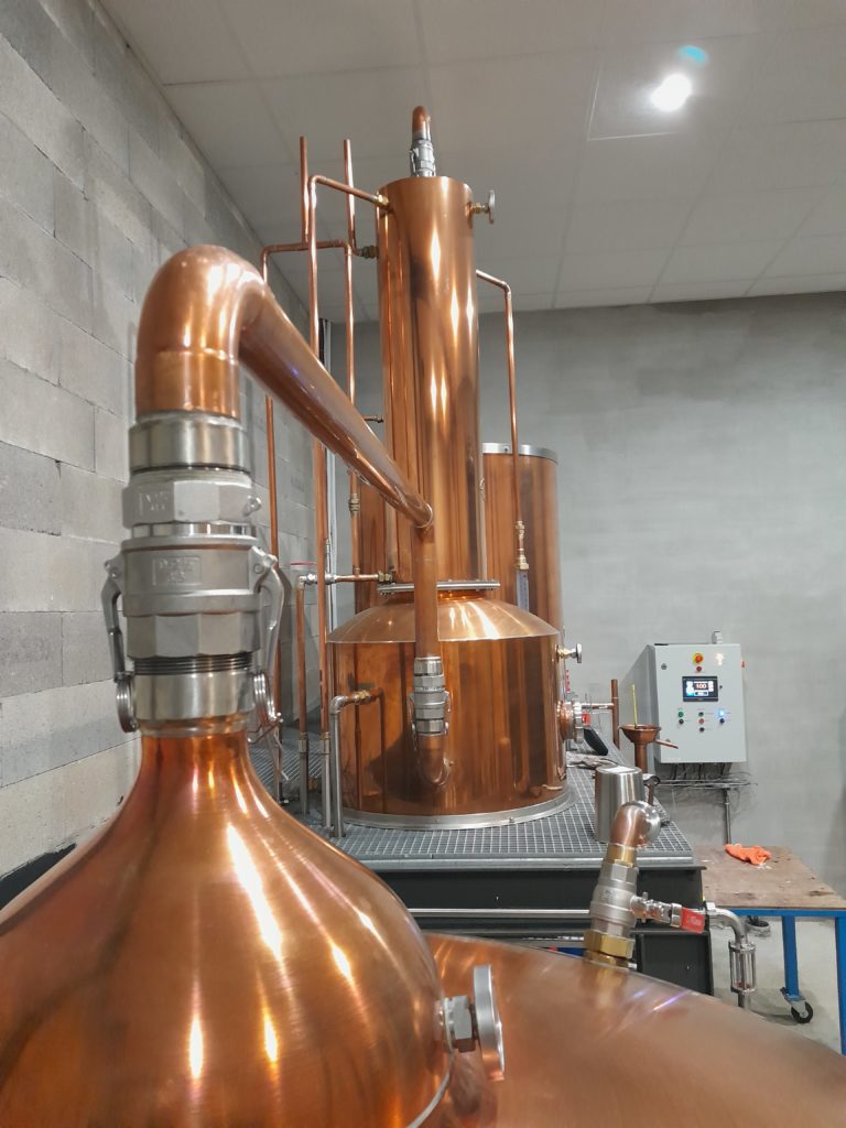 Alambic de la distillerie LINGONE