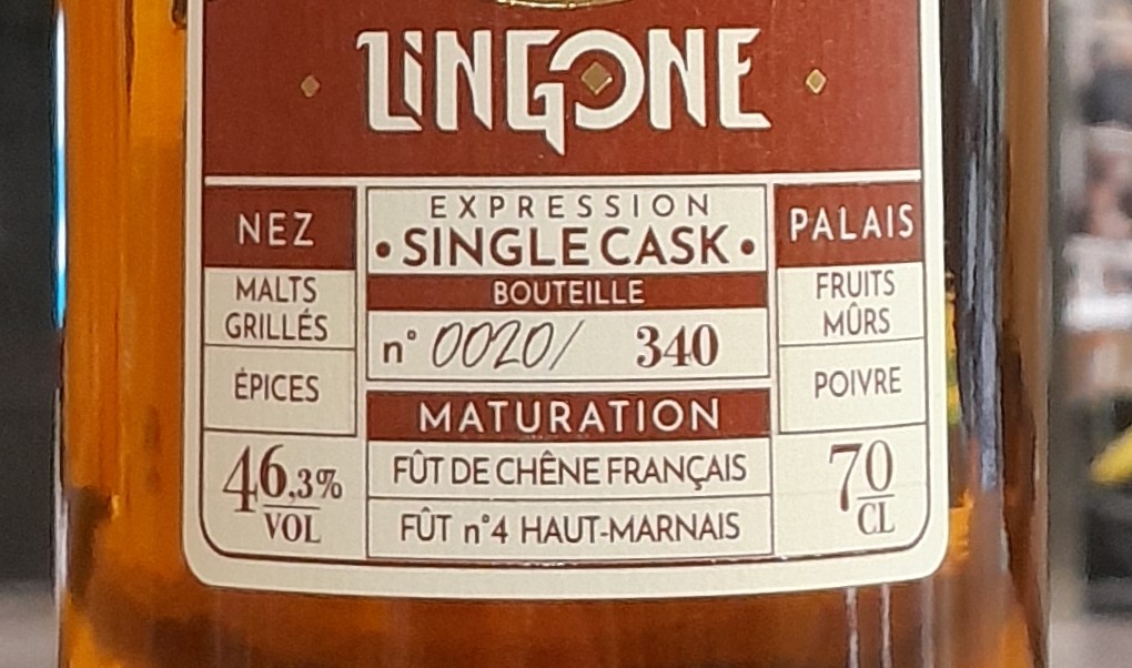 Lingone Single Cask Whisky 2025