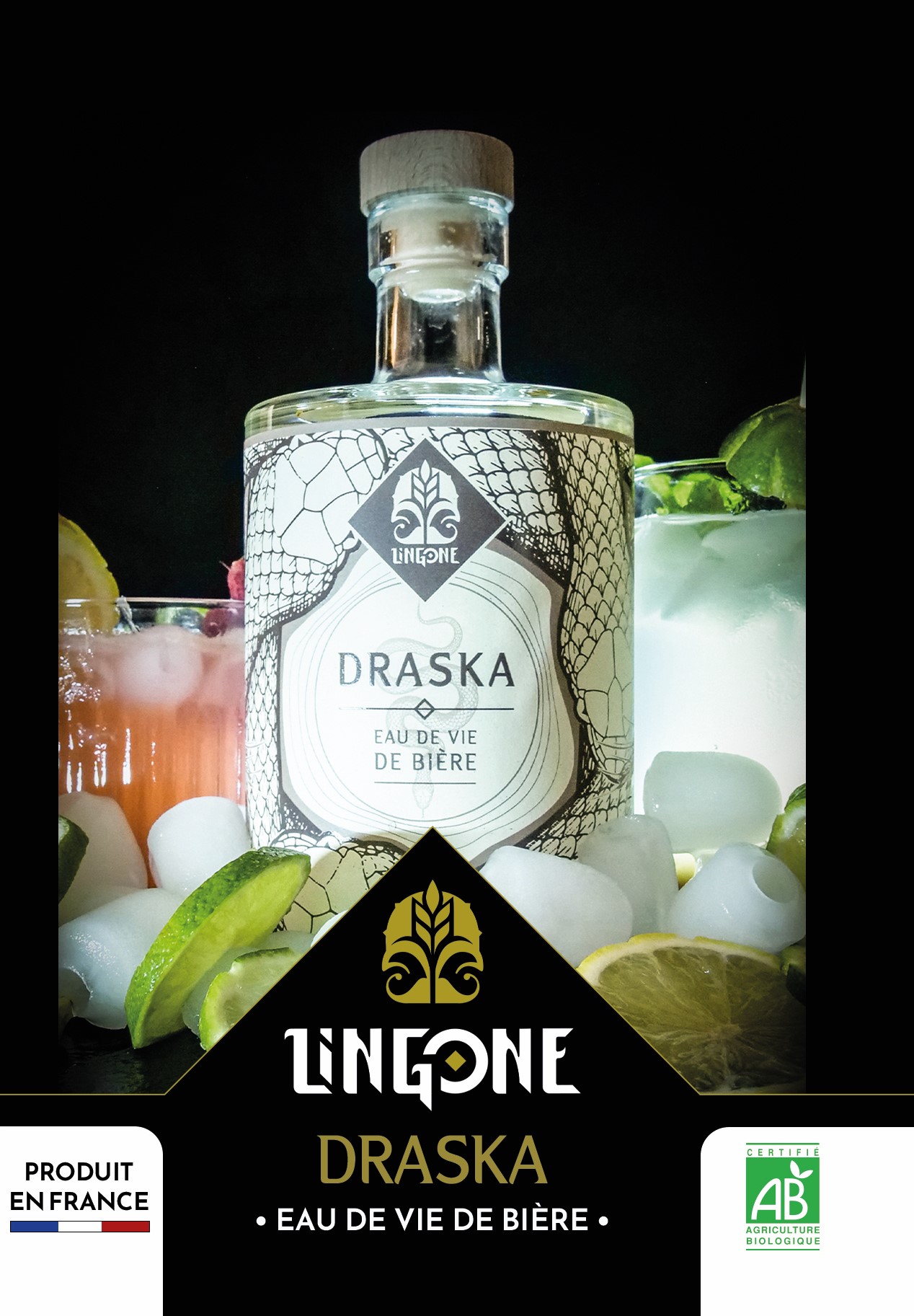 Eau de Vie de Bière LINGONE-DRASKA