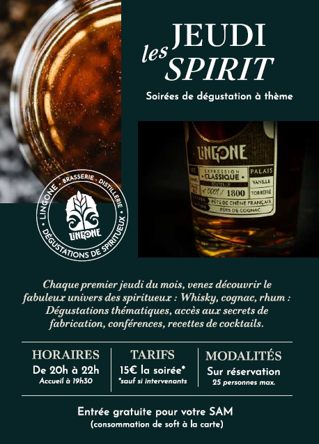 Distillerie LINGONE Soirée dégustation